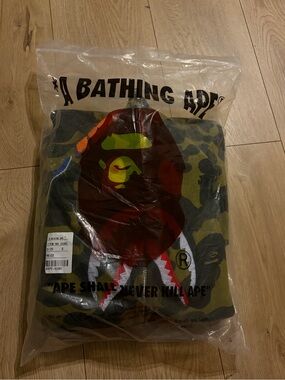A Bathing Ape One-Piece in Green Camo